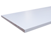 Tablette 18mm mélaminé blanc 250x30cm