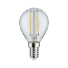 Ampoule LED à filaments 230V E14 sphérique clair 250lm 2,7W 2700K gradable