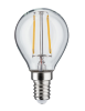 Ampoule LED à filaments 230V E14 sphérique clair 250lm 2,6W 2700K