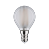 Ampoule LED à filaments 230V E14 sphérique dépoli 470lm 4,8W 4000K