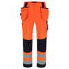 Pantalon multi-poches STYX orange/ bleu marine T42 HEROCK