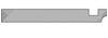 Planche de Rive 21x220 en 5.10ml Sapin du Nord - Blanc - (paquet de 5 lames)- FIN DE SERIE