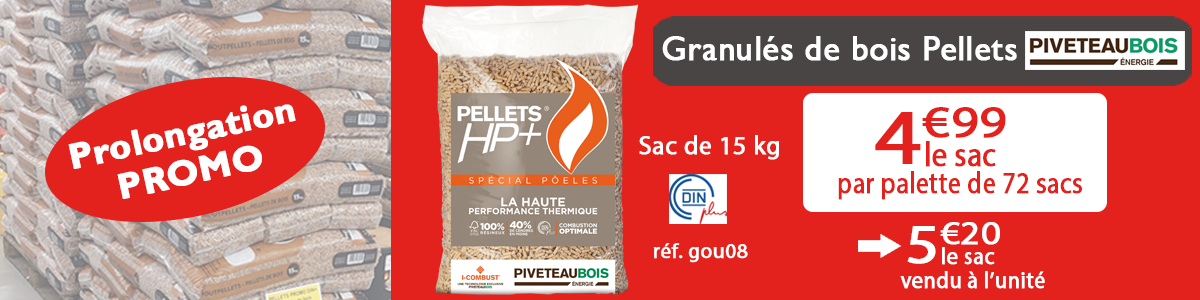 Promos pellets Piveteau
