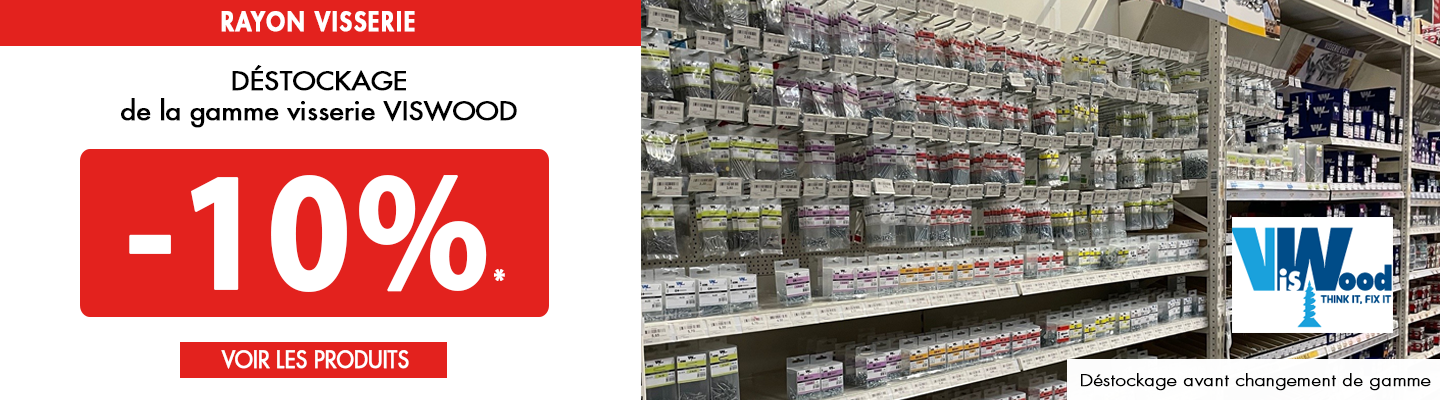 Déstockage gamme VISWOOD