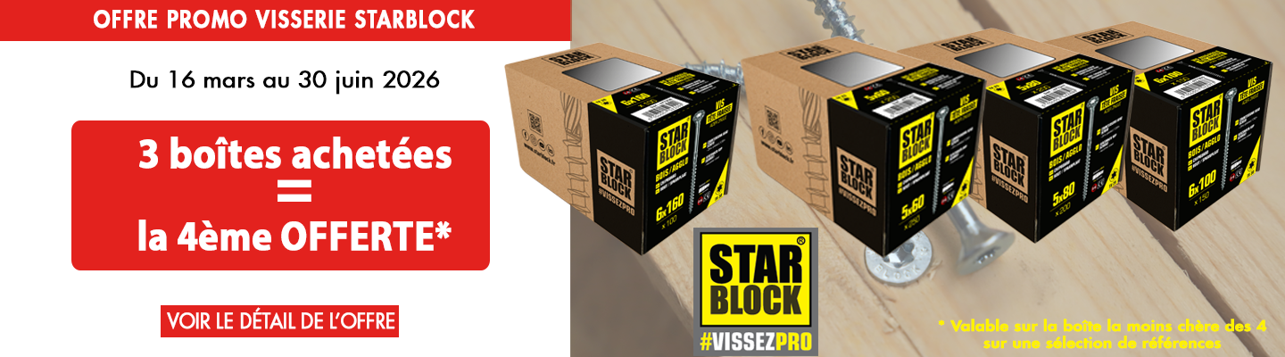 Offre visserie STARBLOCK