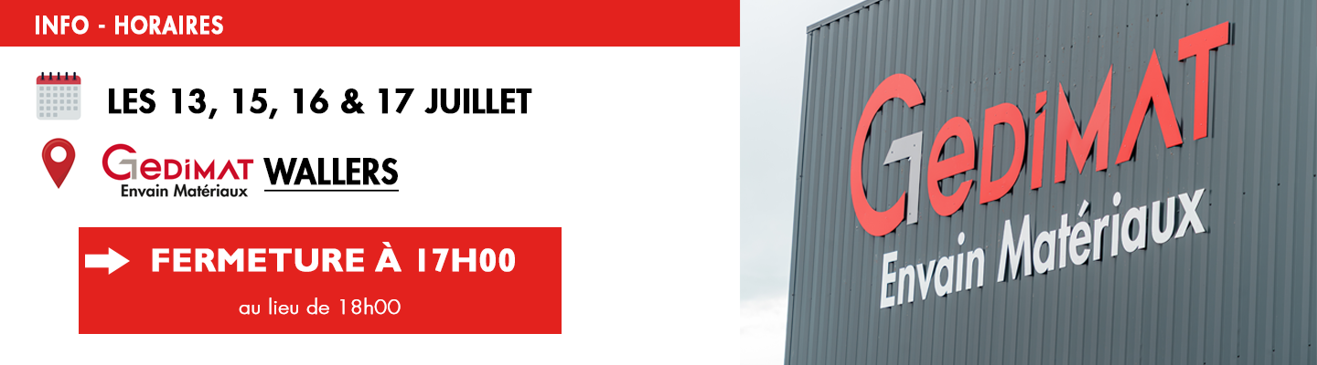 Horaires modifiés