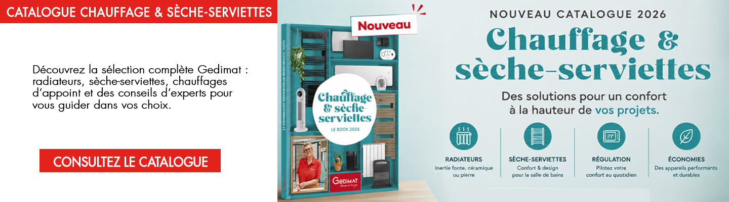 Catalogue Chauffage 2026 Gedimat