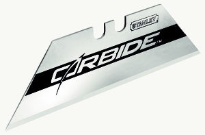 Lames de couteau carbure trapèze - 5 pces