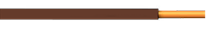 Fil HO7VU 1.5mm² Marron - 10m