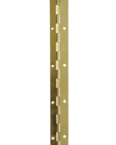 Charnière  piano  acier laitonné 32x960