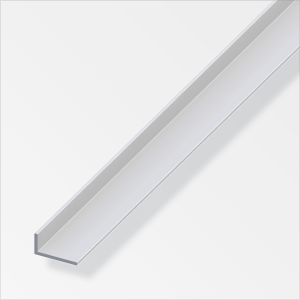 Cornière aluminium argent 20x10mm L.2m