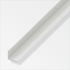 Cornière PVC blanc 15x15mm L.1m