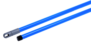 Manche à balai acier laqué 130cm douille Ø24mm