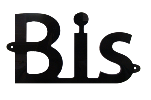 Chiffre à visser polychoc noir - BIS