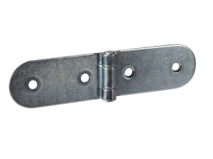 Charnière de caisse acier zingué 130x30