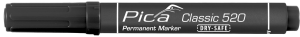 Marqueur Classic permanent 520/46 noir pointe ogive
