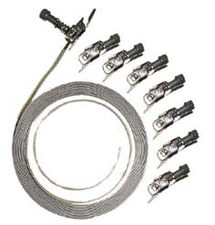 Kit 3m de feuillard + 8 têtes basculantes