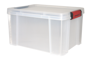 Bac rangement 17L CLIP'N STORE Transparent 38x29x22cm