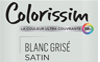 Peinture COLORISSIM Satin 0,5L 12 Blanc Grisé