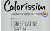 Peinture COLORISSIM Satin 0,5L 18 Gris Platine
