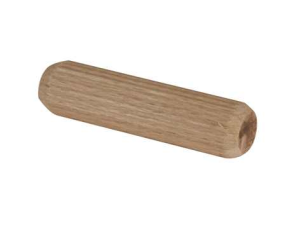 Tourillon strié 8x40 hêtre - 25 pces