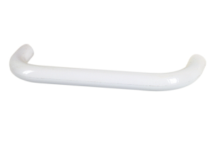 Poignée fil plastique blanc entraxe 96mm