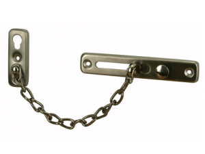 Entrebailleur chaîne inox avec blocage - FIN DE SERIE