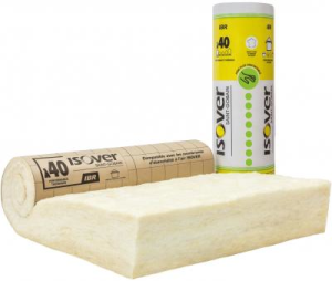 Laine de verre PV 200mm IBR ISOVER 4,50x1,20m soit 5,40m² / R=5,00