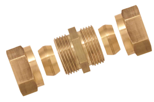 Raccord union bicône égal Ø10