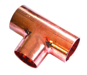 10 Tés à souder égal F Ø14