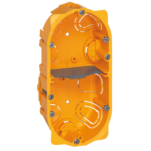 Boîte cloison sèche BATIBOX 2 postes Ø67 P40