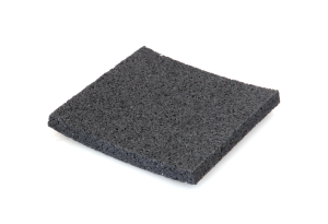 Paquet de 24 cales d'isolation de lambourde en caoutchouc 90x90x8mm NORAIL