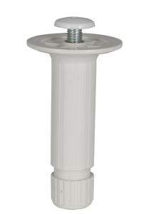 Pied de caisson plastique noir H100