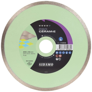 Disque diamant Ø200 PRO CERAM-E