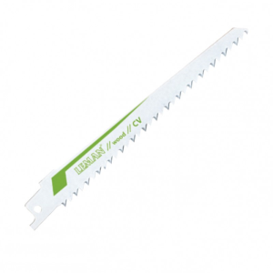 Lames scie sabre 130mm bois durs - 5pces