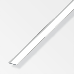 Plat aluminium brillant 15x2mm L.1m