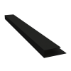 Profilé de départ PVC noir L.6m