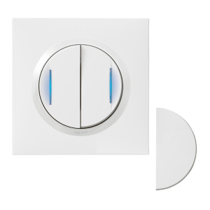 Transformeur réversible lumineux DOOXIE 5 fonctions: V&V / poussoir / double V&V / double poussoir / V&V + poussoir