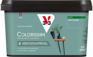 Peinture COLORISSIM Satin 2,5L Vert de Gris