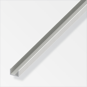 Profilé U PVC blanc 10x12mm L.1m