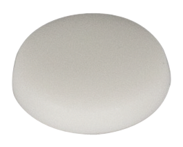 Cache vis agglo PZ blanc Ø6 - 25 pces