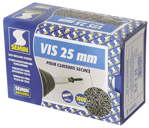 Vis trompettes 3,5x25mm - 1000 pces