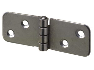 Charnière de lit acier zingué 80x20 - 2 pces