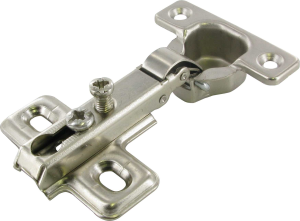 Charnière invisible à ressort Ø26 porte à recouvrement - 2 pces