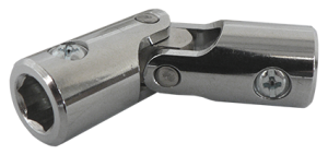 Genouillère 2xD12 - acier chromé