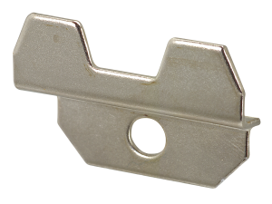 Patte à glace griffes 7mm acier nickelé