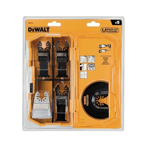 Coffret 5 pièces DEWALT DT20715 (2xDT20701+DT20704+DT20711+DT20714) fds