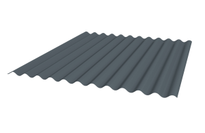 Tôle Galvanisée 3m00x0m836 petites ondes 76x18