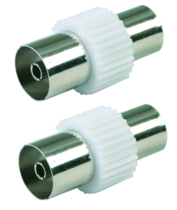 2 adaptateurs M/F-F/M  9/9.52mm