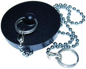 Bouchon baignoire D45 chaîne 60cm